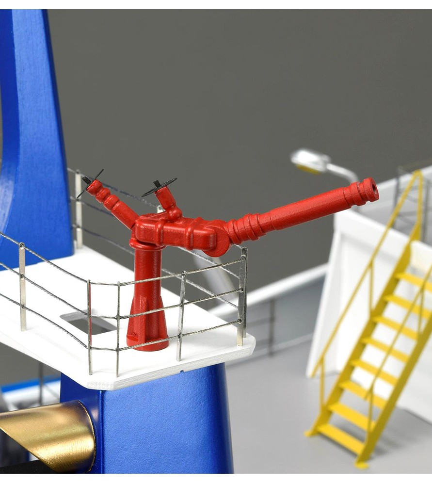 Remolcador Atlantic 1:50. Maqueta de Barco Navegable en Madera y ABS (Apta R/C) 27