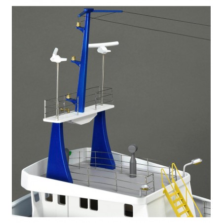 Remolcador Atlantic 1:50. Maqueta de Barco Navegable en Madera y ABS (Apta R/C) 17