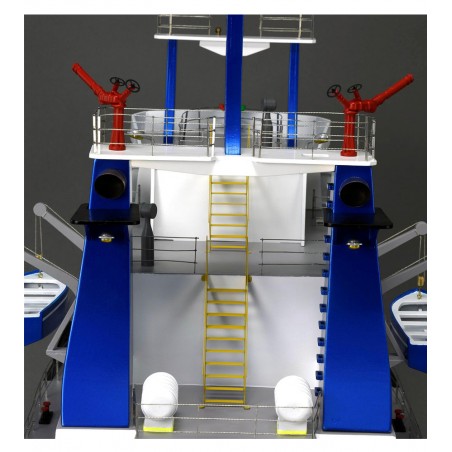 Rebocador Atlantic 1:50, modelo de barco navegável em madeira e ABS (adequado para R/C) 24