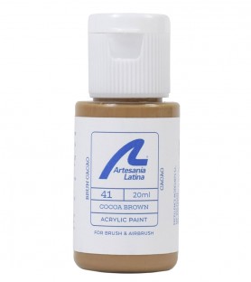 Barva na vodní bázi: Kakaově hnědá (20 ml) 2