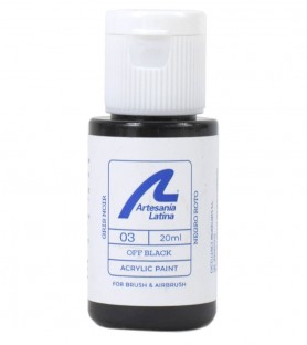 Barva na vodní bázi: (20 ml) 2