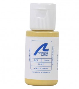Peinture à l'Eau: Jaune Kaki (20 ml) 2