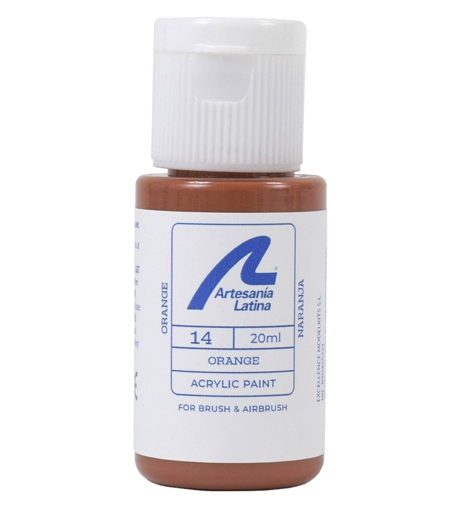 Peinture à l'Eau: Orange (20 ml)