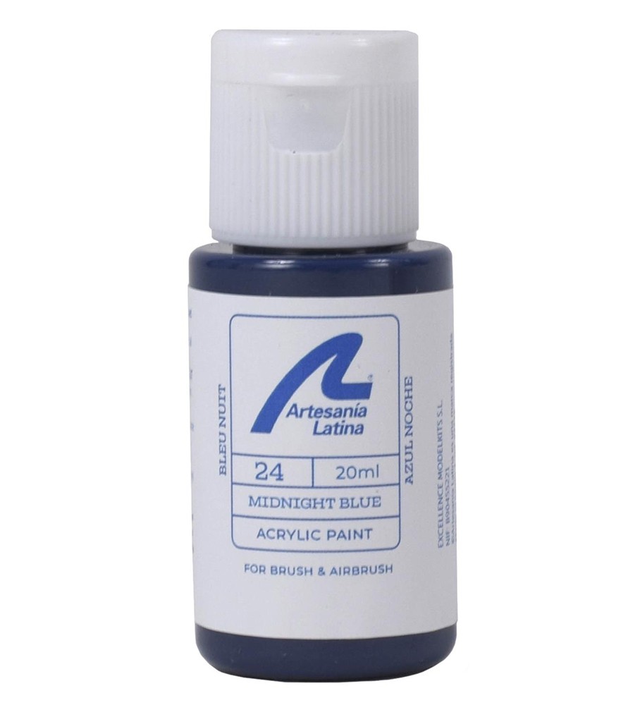 Peinture à l'Eau: Bleue Nuit (20 ml)