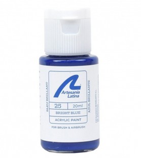 Pintura al Agua: Azul Brillante (20 ml) 2