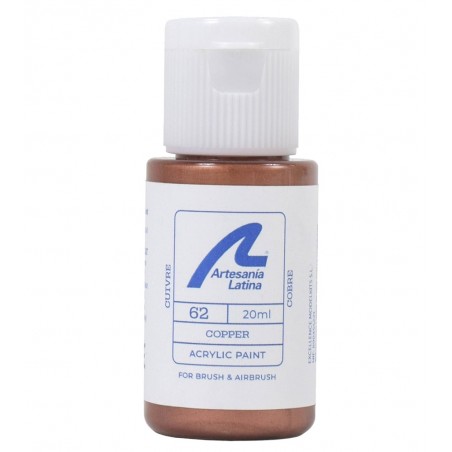 Verf op waterbasis: Koper (20 ml)