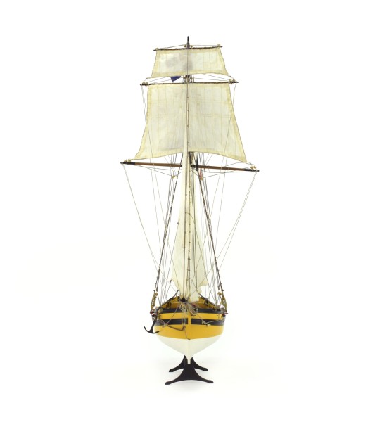 Cotre Corsaire Le Renard 1:50. Maquette Bateau en Bois