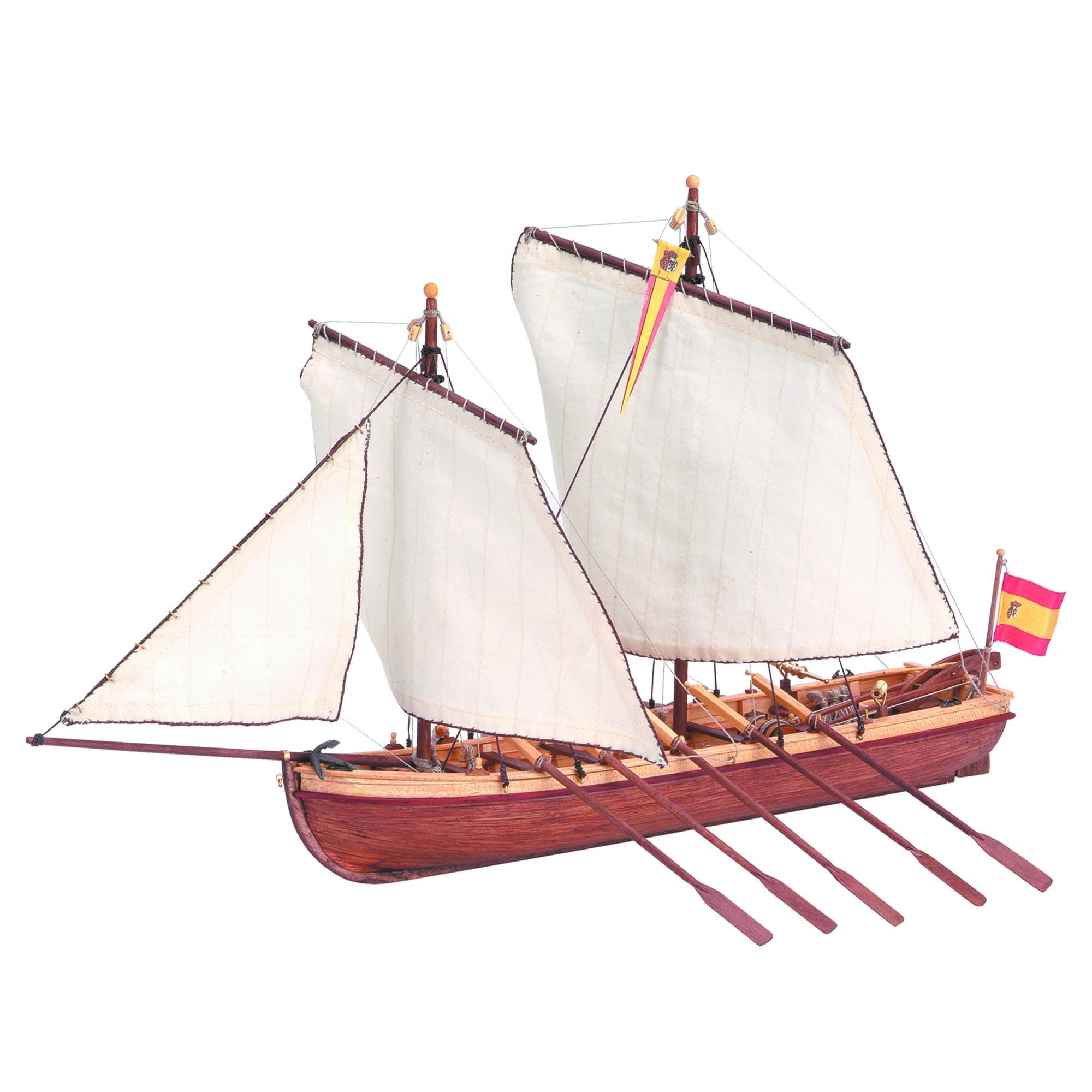 Wooden Model Ship Kit Santisima Trinidad Captain's Boat 1:50