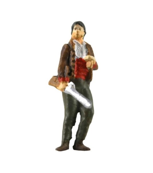 Set di 16 figure in metallo con accessori per le navi dell'Armada spagnola