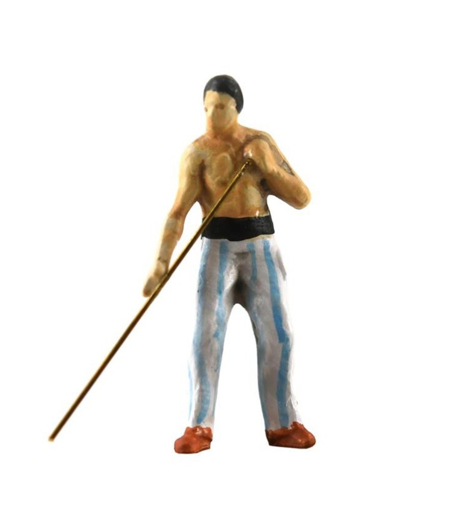 Set of 16 Metal Figurines with Accessories for...