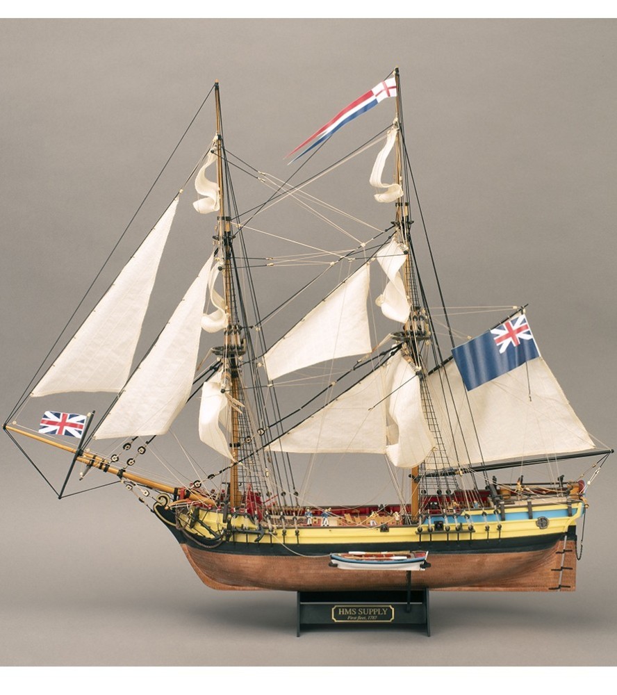 Новый вооруженный корабль BERGANTIN HMS Supply...