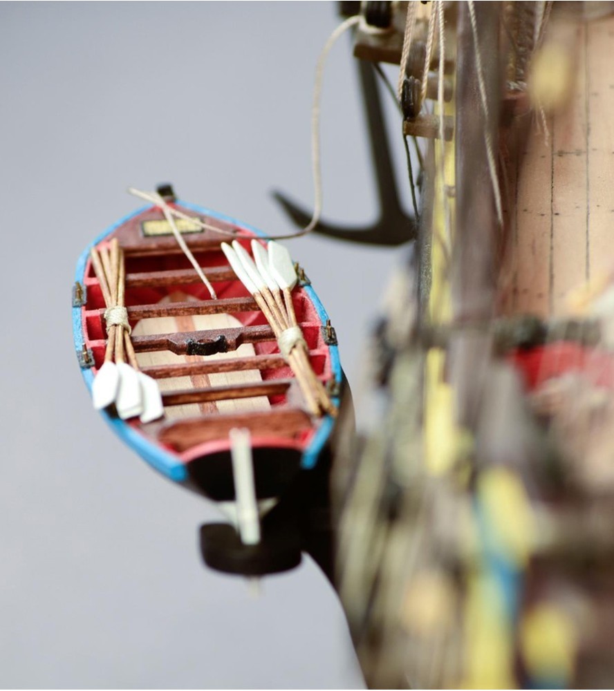 Novo BERGANTIN HMS Supply 1:50. Modelo de navio...