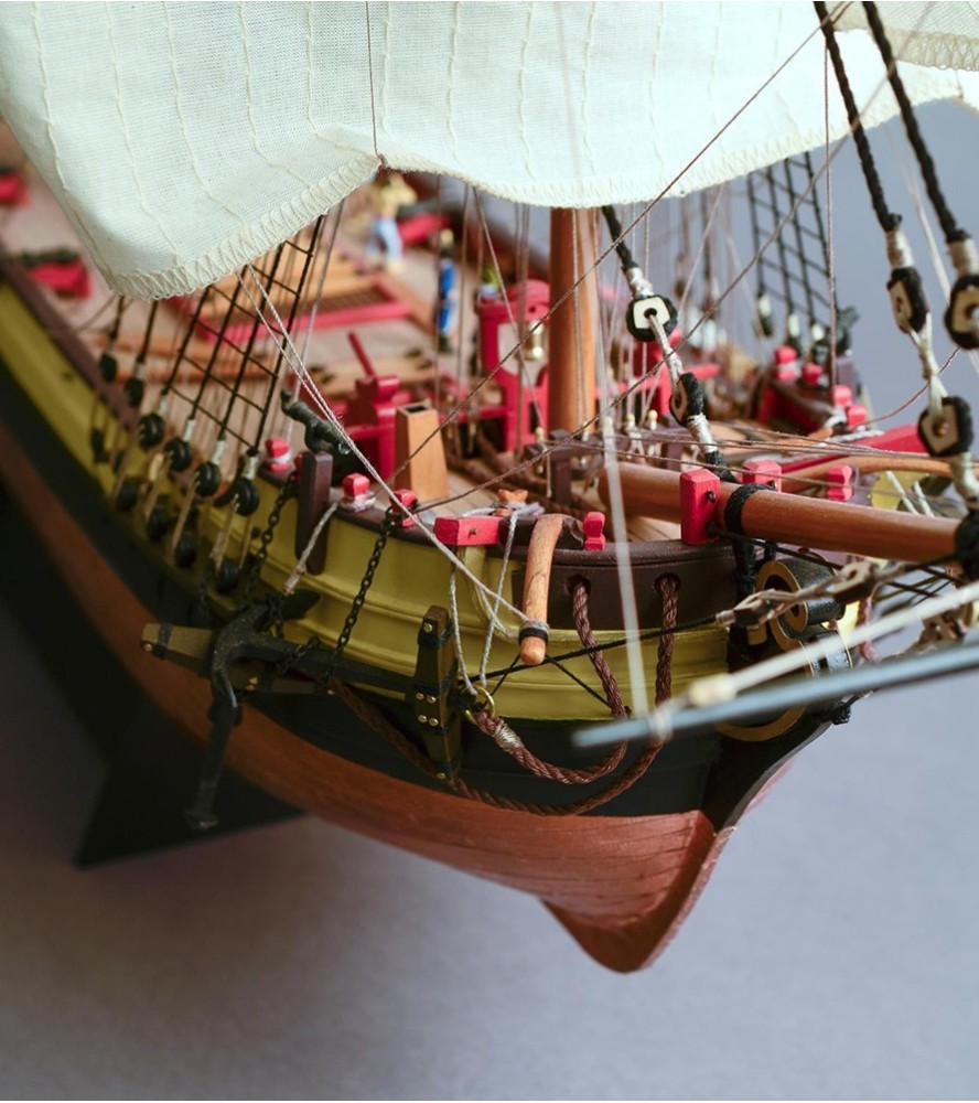 Neu Bewaffnete BERGANTIN HMS Supply 1:50,...