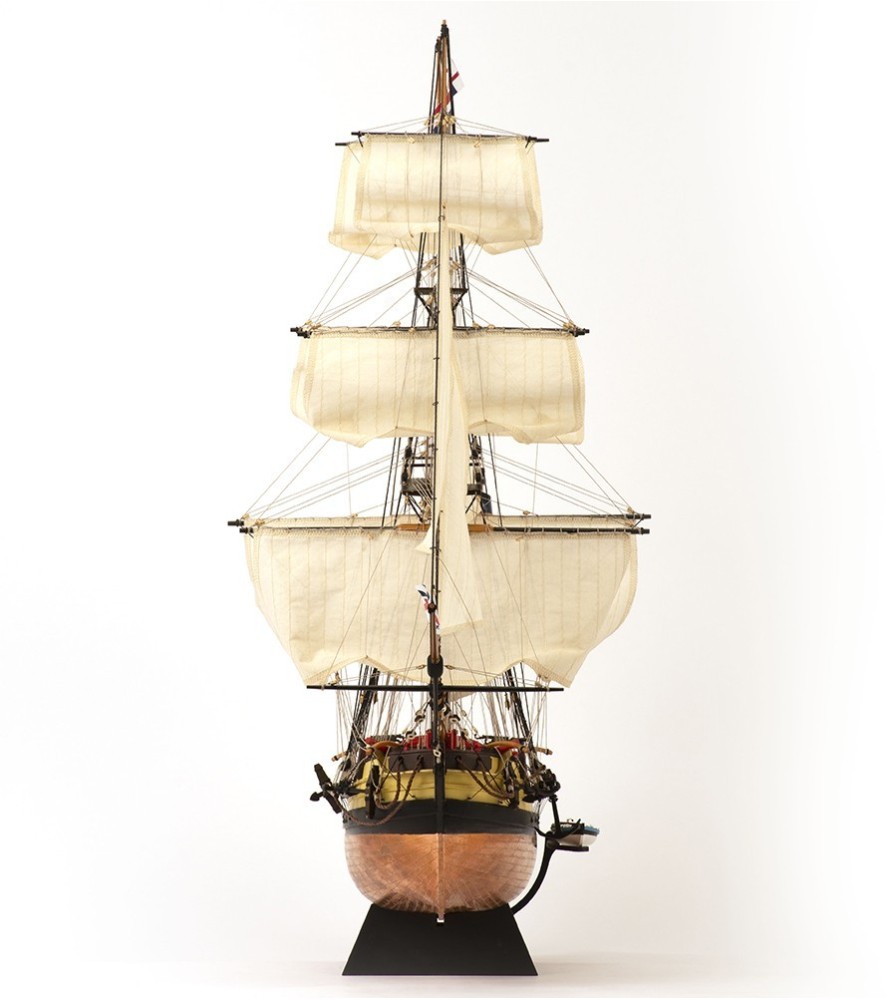 Novo BERGANTIN HMS Supply 1:50. Modelo de navio...