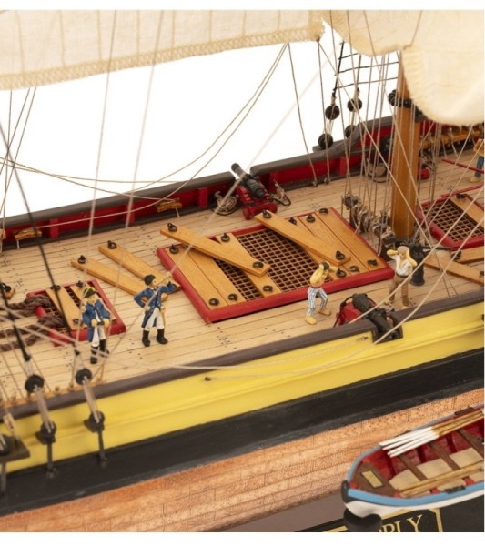 First Fleet Brig HMS Supply. 1:50 Wooden Model Ship Kit