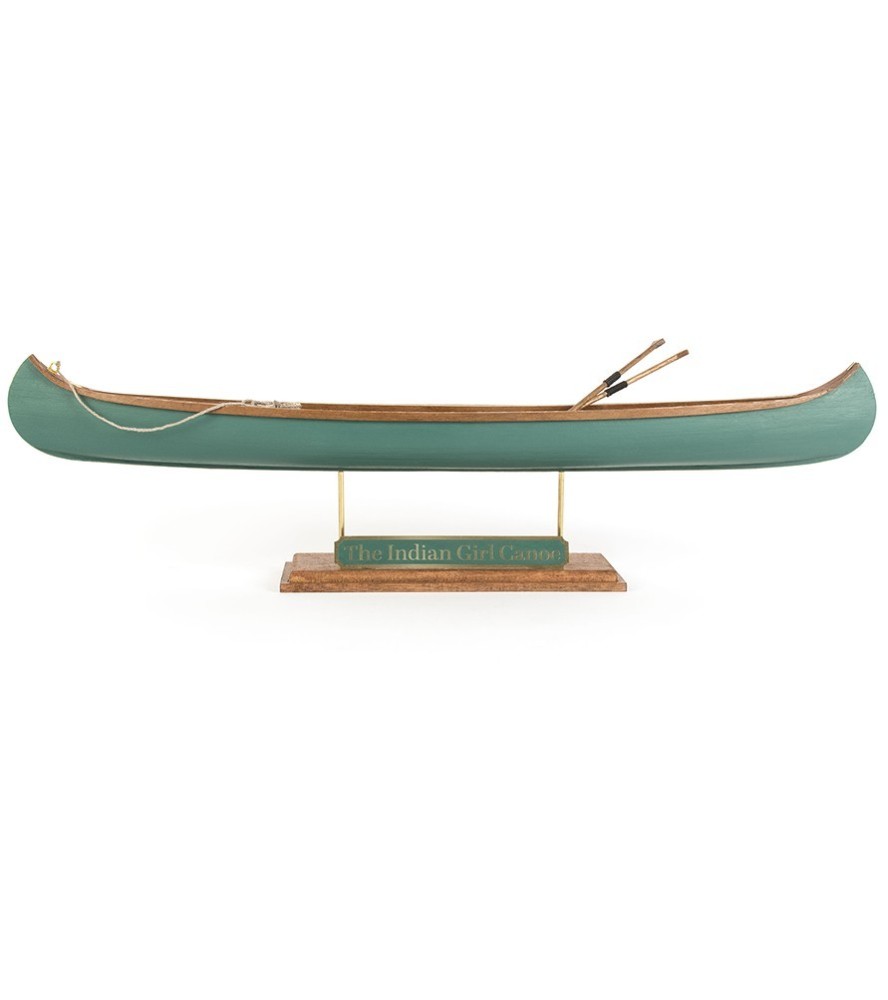 The Indian Girl Canoe 1:16. Maquette Bateau en...