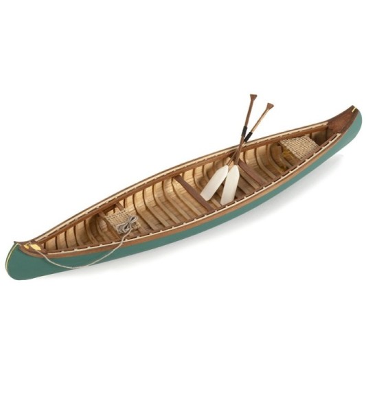 The Indian Girl Canoe 1:16. Maqueta de Barco en Madera