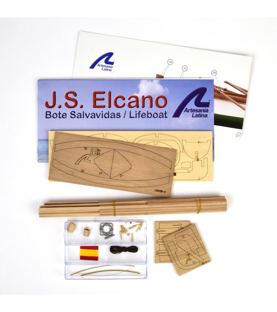 Canot de Sauvetage Juan Sebastian Elcano 1:35....