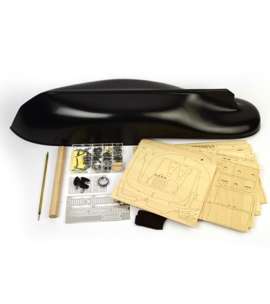 Rimorchiatore Atlantic 1:50 Modello di barca navigabile in legno e ABS (adatto per R/C)