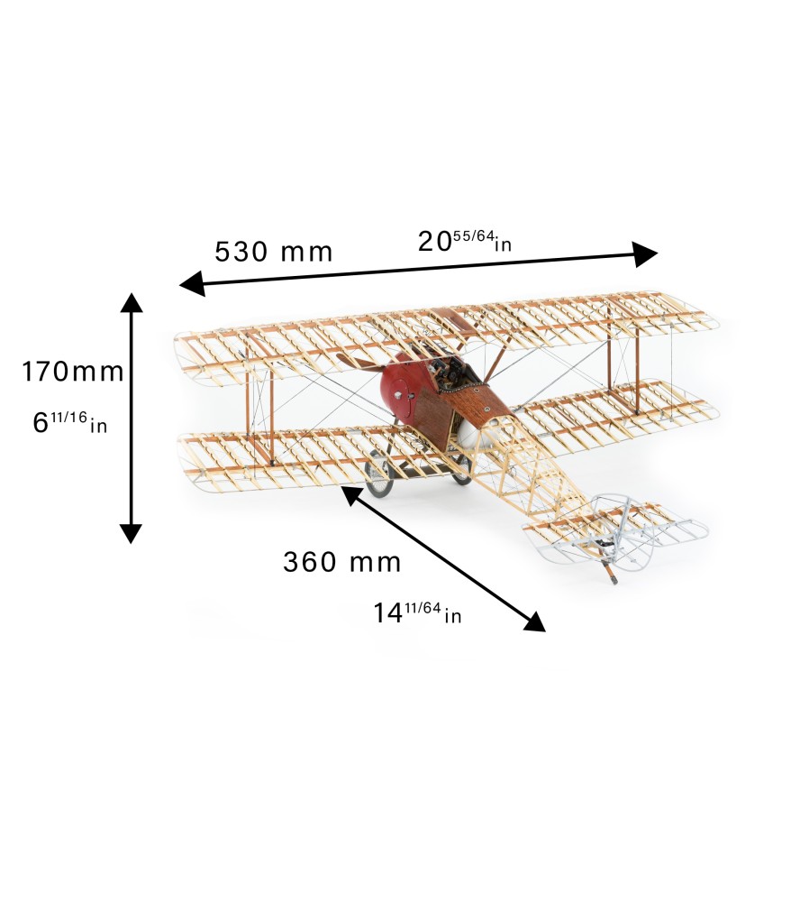 Avión Caza Sopwith Camel 1:16. Maqueta en...