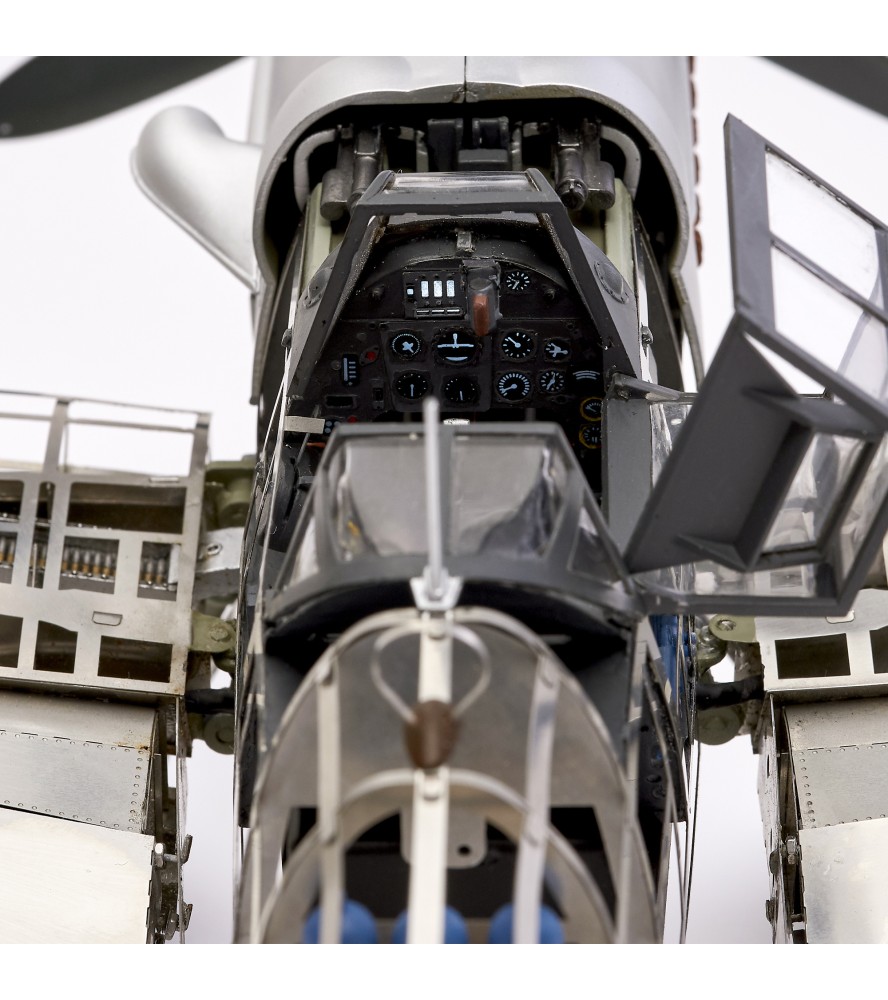 Avião de combate Messerschmitt BF109G: Modelo...