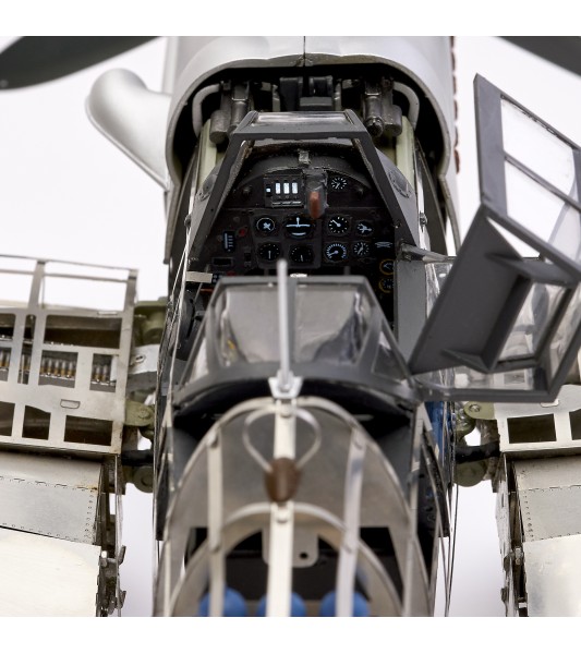 Messerschmitt BF109G Jagdflugzeug: 1/16 Metall-Flugzeugmodell