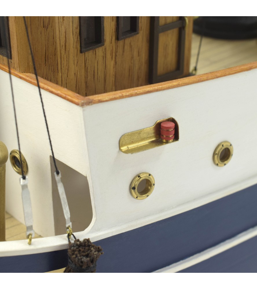 Remorqueur Sanson 1:50. Maquette Bateau en Bois...