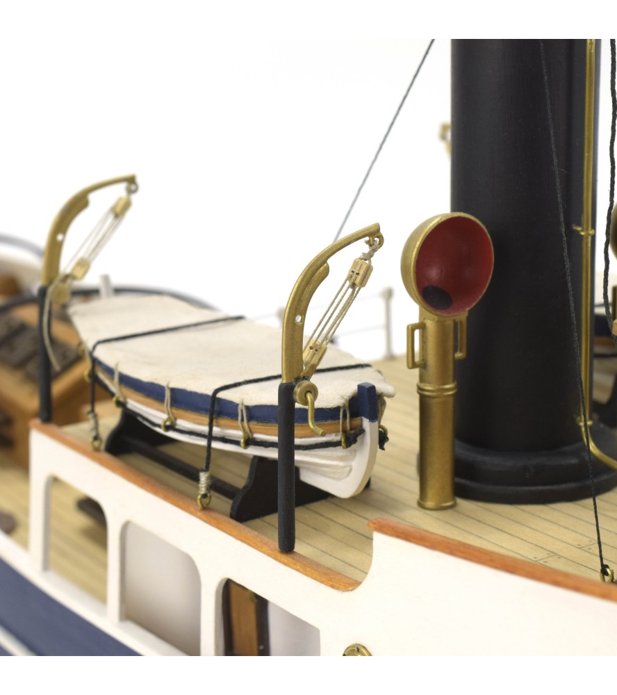 Remorqueur Sanson 1:50. Maquette Bateau en Bois...
