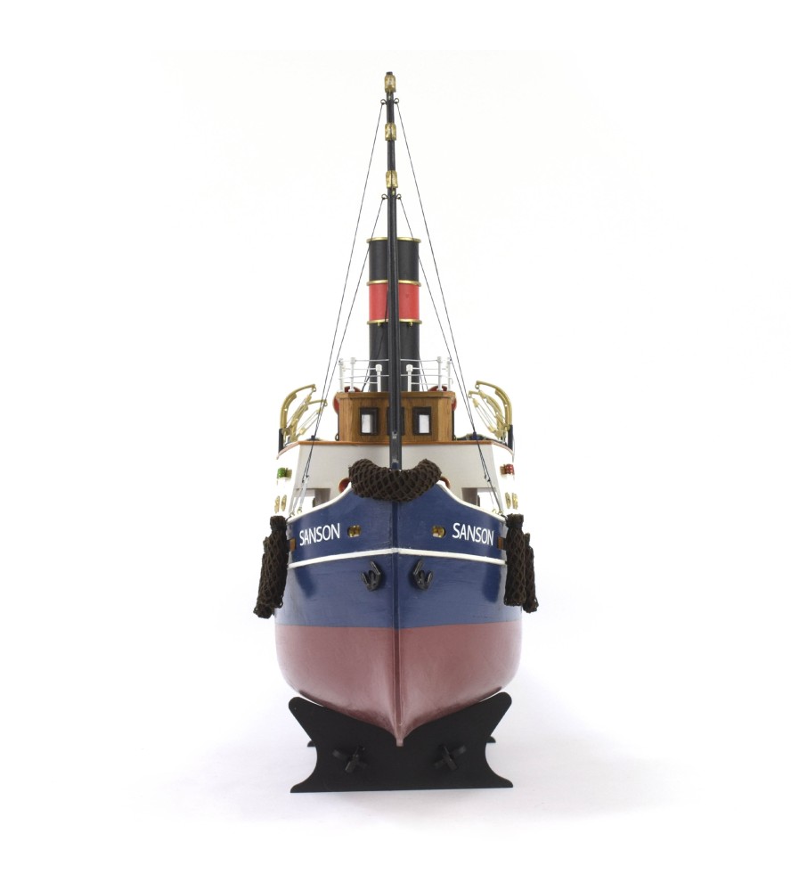 Remorqueur Sanson 1:50. Maquette Bateau en Bois...