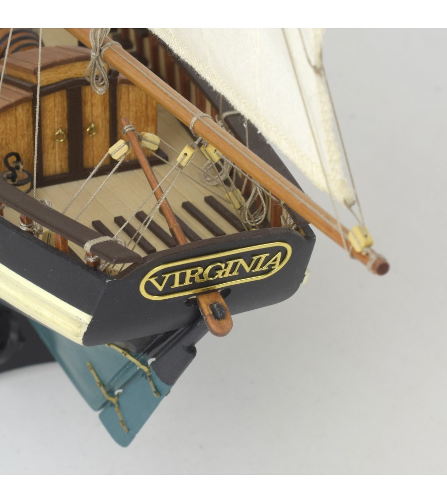 Goleta Virginia American Schooner 1:41 Maqueta...