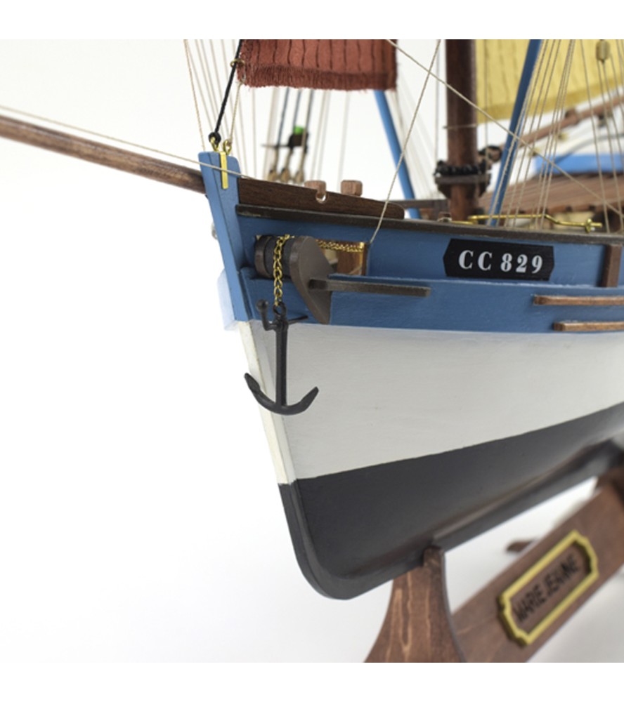 MARIE JEANNE Tuna Boat 1:50 Modello in legno di...