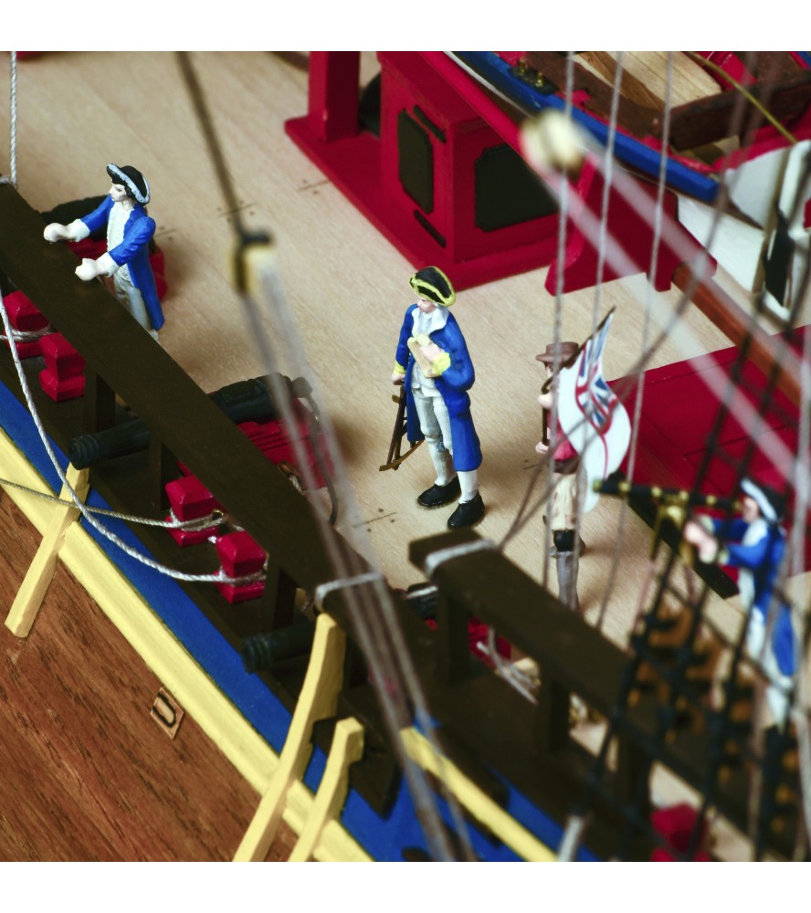 Корабль HMS Endeavour 1:65. Деревянная модель...