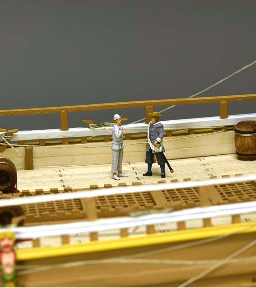 Navio de guerra Vasa 1:65. Modelo de navio em...