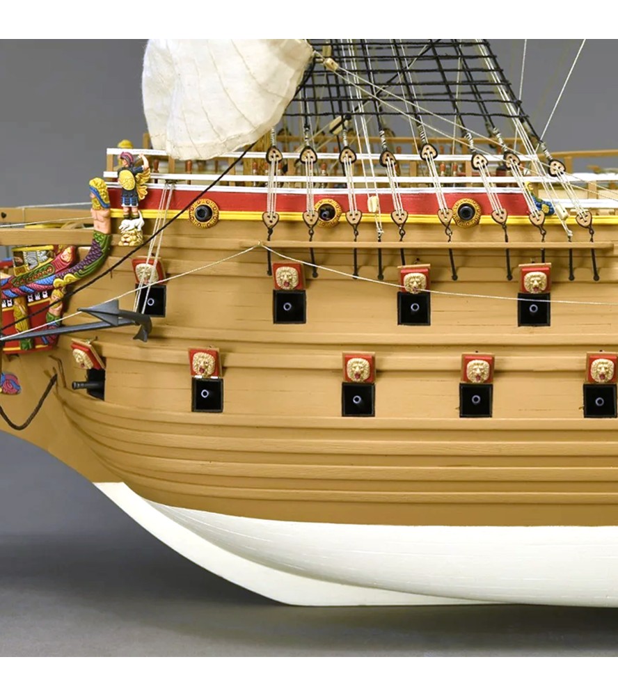 Navío de Guerra Vasa 1:65. Maqueta de Barco en...