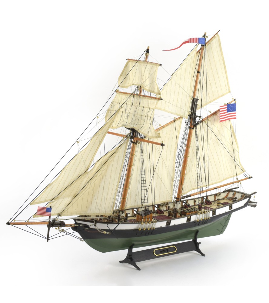 American Schooner Harvey 1:60. Stavebnice...
