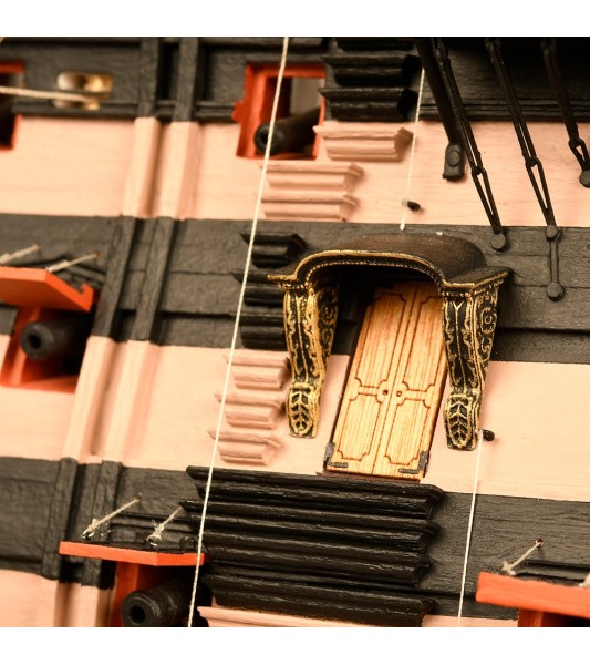 HMS VICTORY Trafalgar 1805 - Wersja ANATOMIA - Model drewniany w skali 1:84