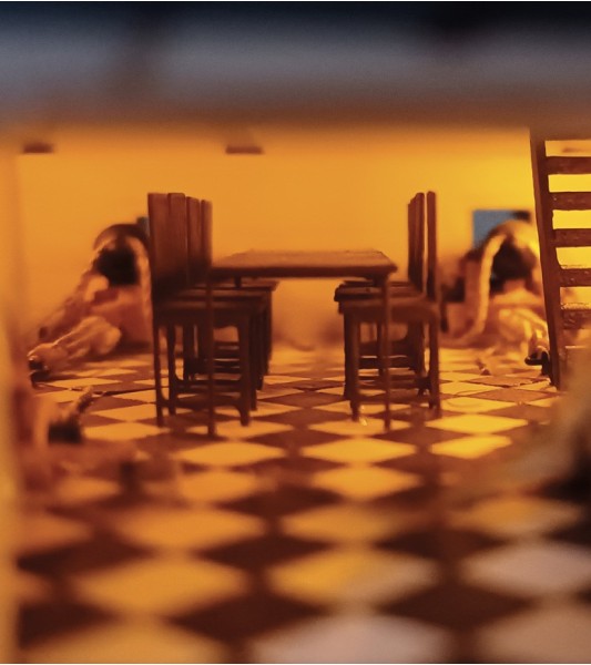 HMS VICTORY Trafalgar 1805 - Versión ANATOMY - 1:84 Maqueta en Madera