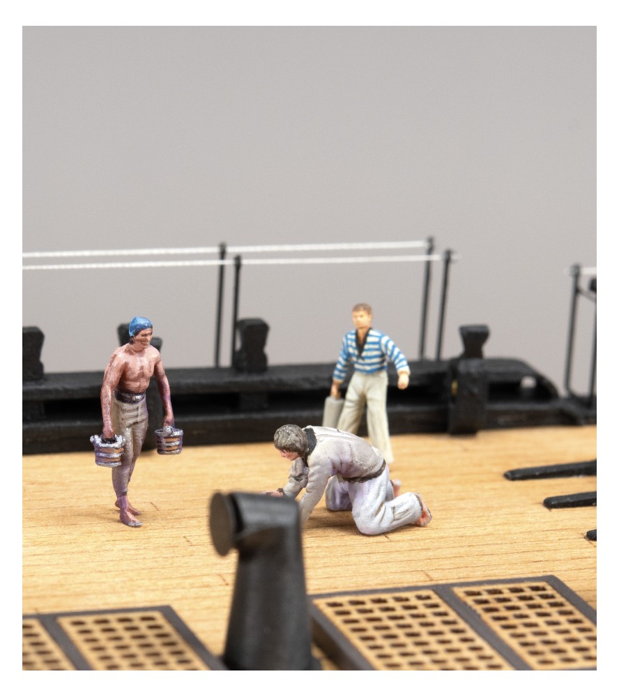 Nouvel ensemble de 19 figurines en métal pour...