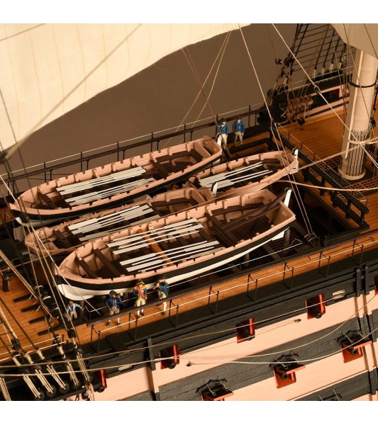 HMS VICTORY Trafalgar 1805 - Wersja ANATOMIA - Model drewniany w skali 1:84