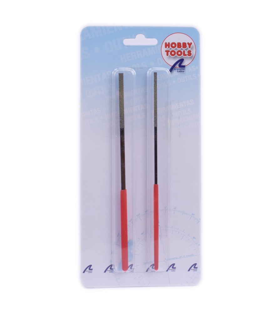 Limes de précision diamantées - 3 et 5 mm de large