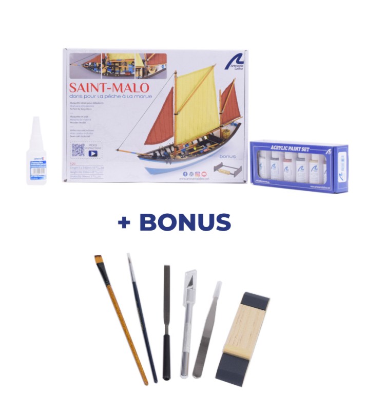 Doris Saint Malo. Pacchetto Regalo con Modellino, Vernici... 2