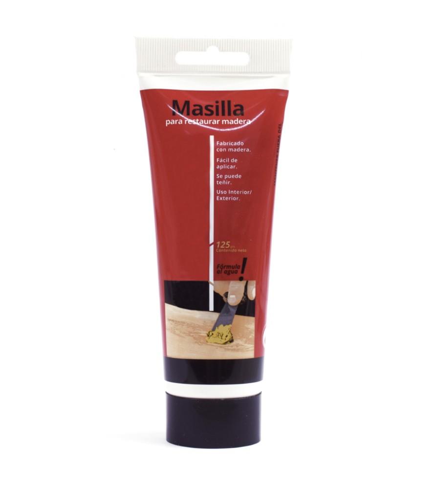 Masilla al Agua para Restaurar Madera (125 ml)