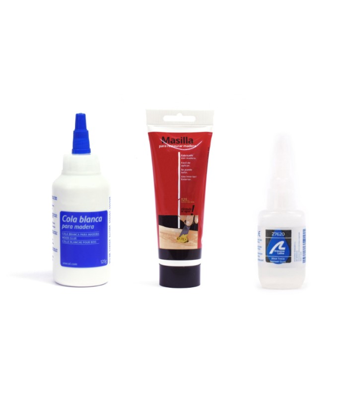 Pack de Adhesivos y Masilla para Barcos Pequeños