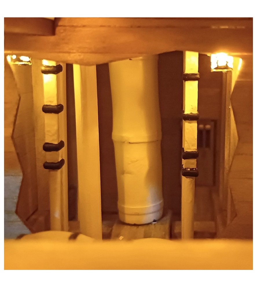 Nová sada LED osvětlení pro model lodi HMS...