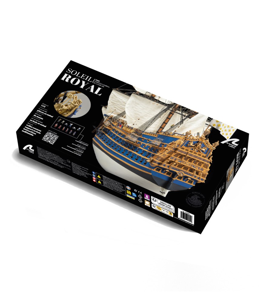 Schlachtschiff Soleil Royal 1:72 Schiffsmodell...