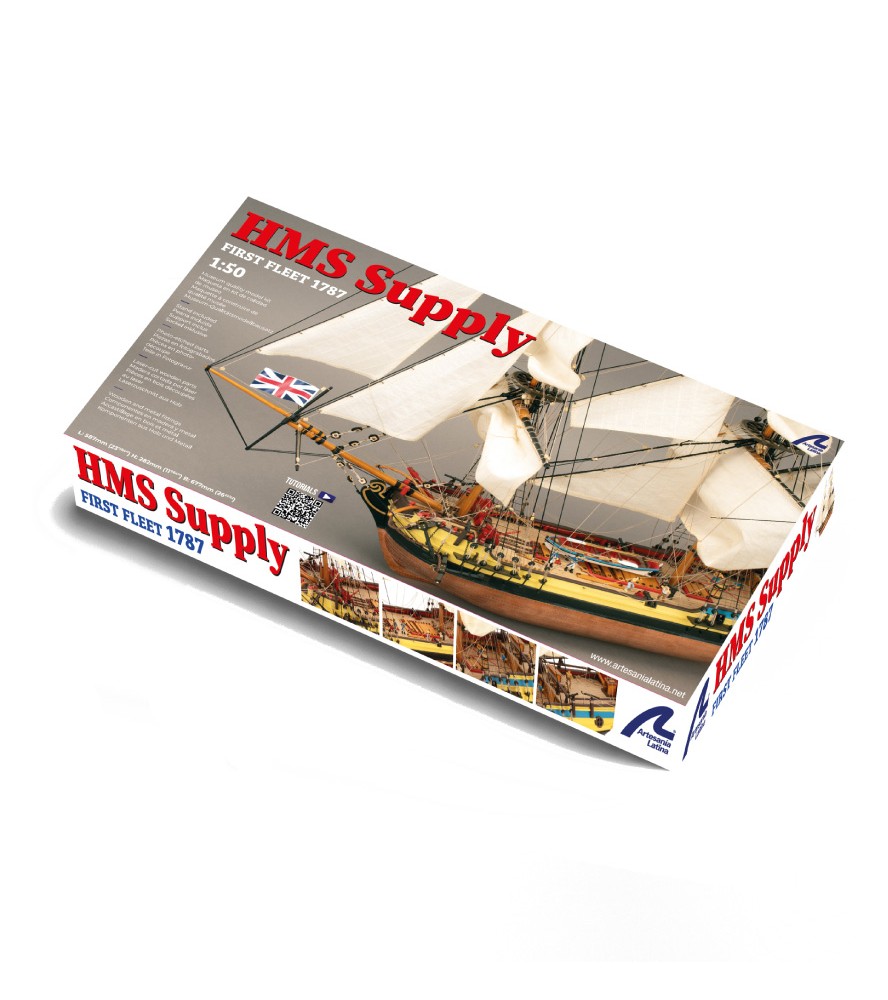 Новый вооруженный корабль BERGANTIN HMS Supply...