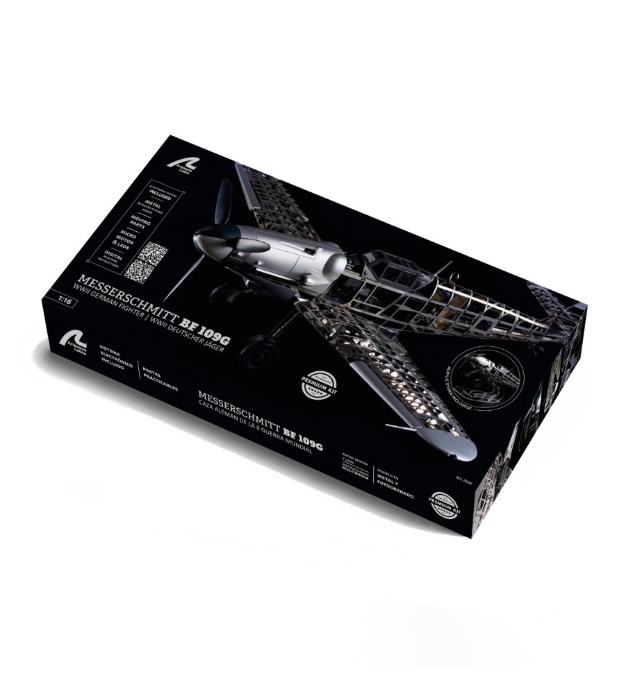 Messerschmitt BF109G Fighter: kovový model...