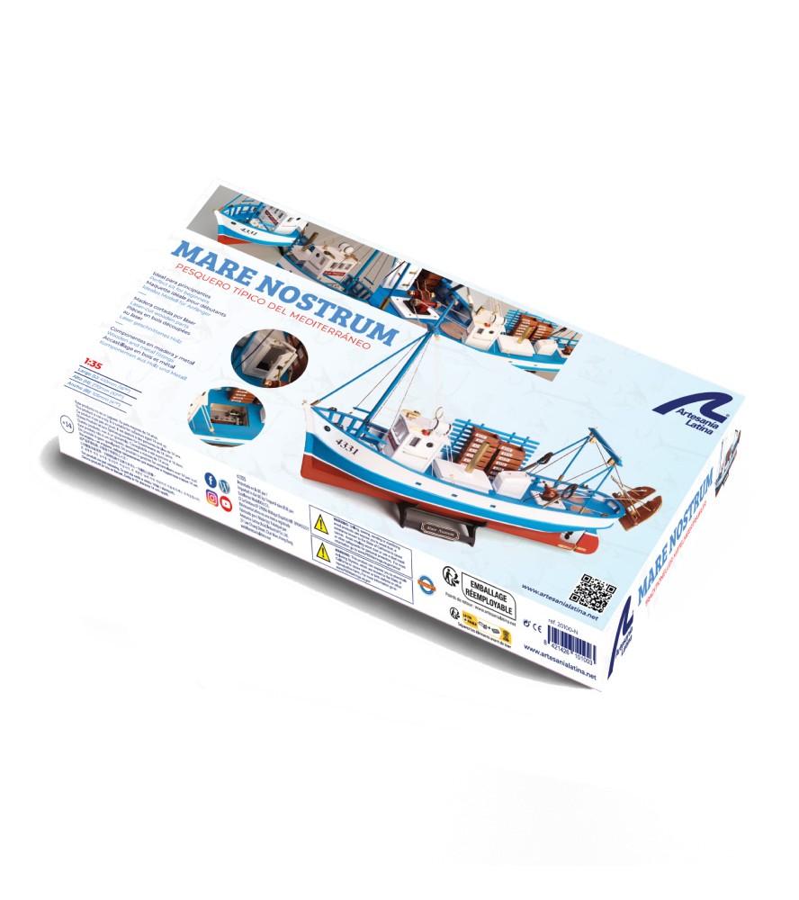 Mare Nostrum. Pack Regalo con Maqueta, Pinturas...