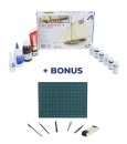Pack regalo maqueta barco Jolly Boat HMS Bounty