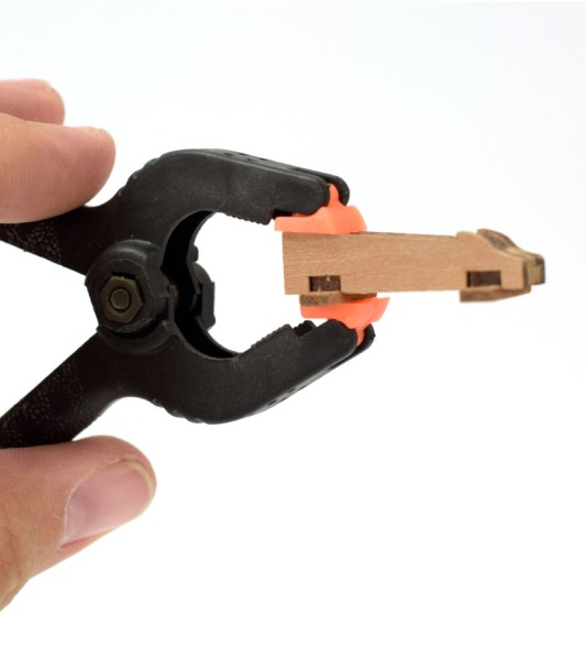 Set 6 Mini Fastening Pliers 1.18’’ (30 mm)